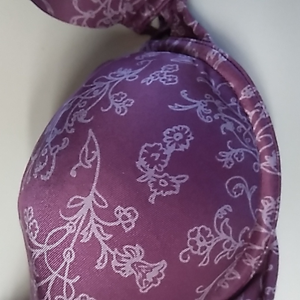36D Vanity Fair Burgandy bra